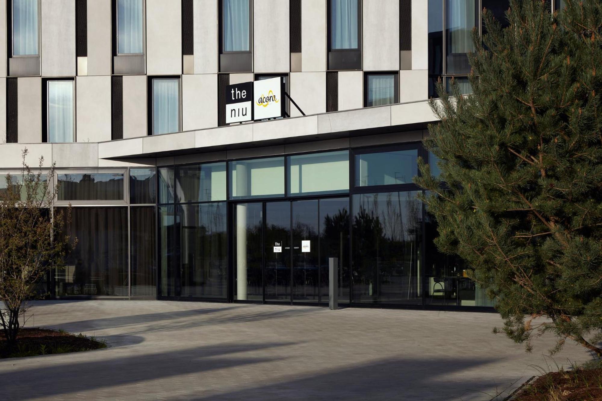 Holiday Inn - The Niu, Hub Dusseldorf Messe By Ihg Düsseldorf Exterior foto