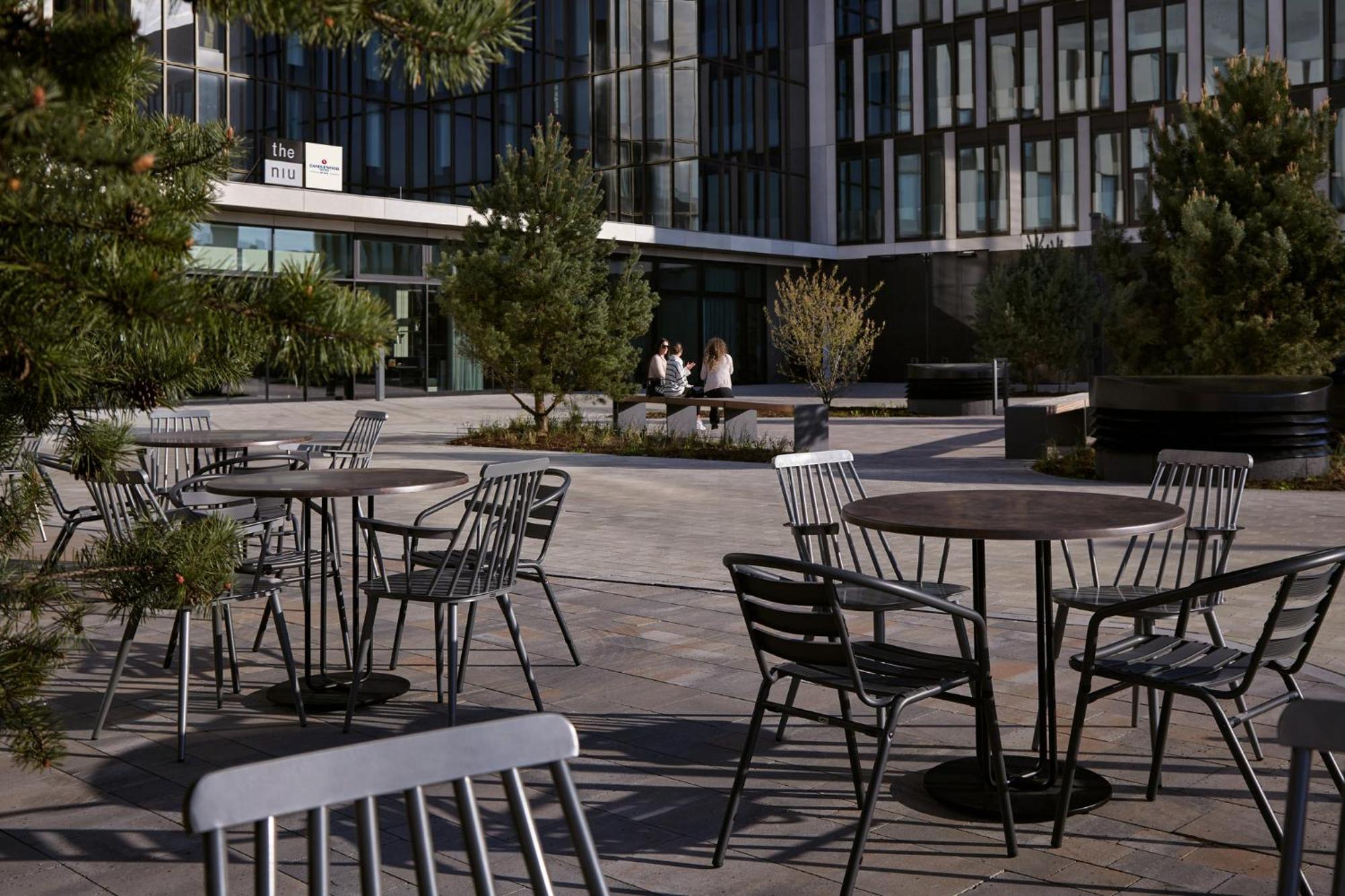 Holiday Inn - The Niu, Hub Dusseldorf Messe By Ihg Düsseldorf Exterior foto